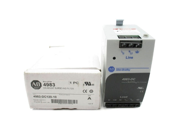 ALLEN BRADLEY 4983-DC120-10 SER. A 120VAC 10A (WH) NSMP