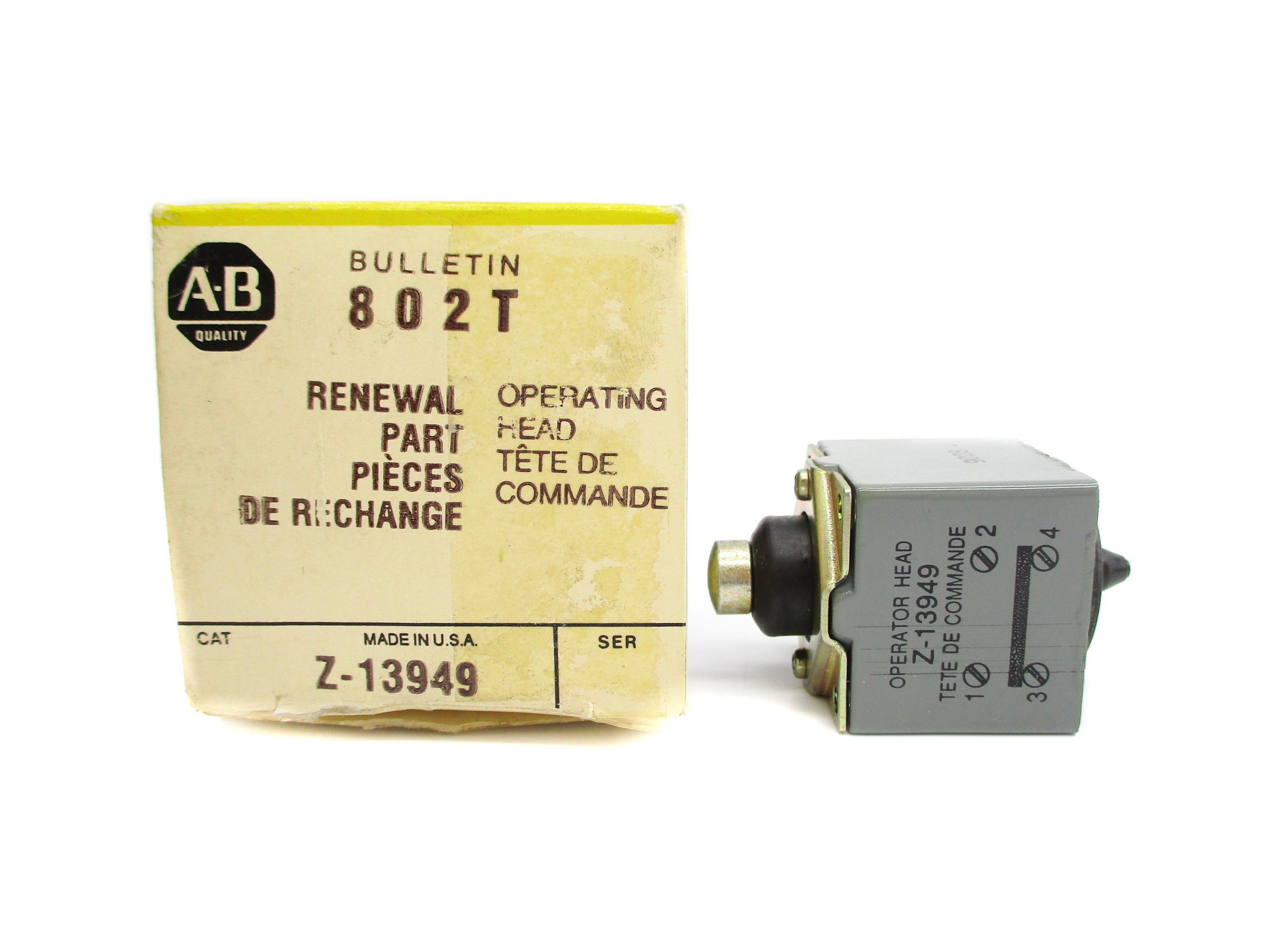 INDUSTRIAL SPARE PART Z-13949 (BK/YL) NSMP