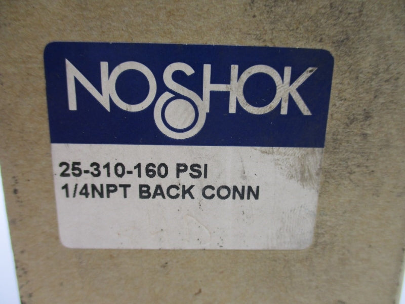 NOSHOK 25-310-160PSI 1/4" NSMP