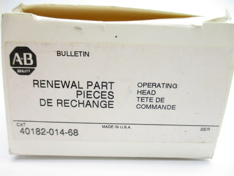 ALLEN BRADLEY 40182-014-68 (WH) NSMP