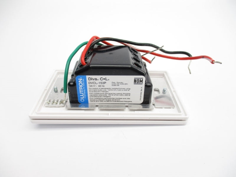LUTRON DVWCL-153PH-WH 120V NSMP