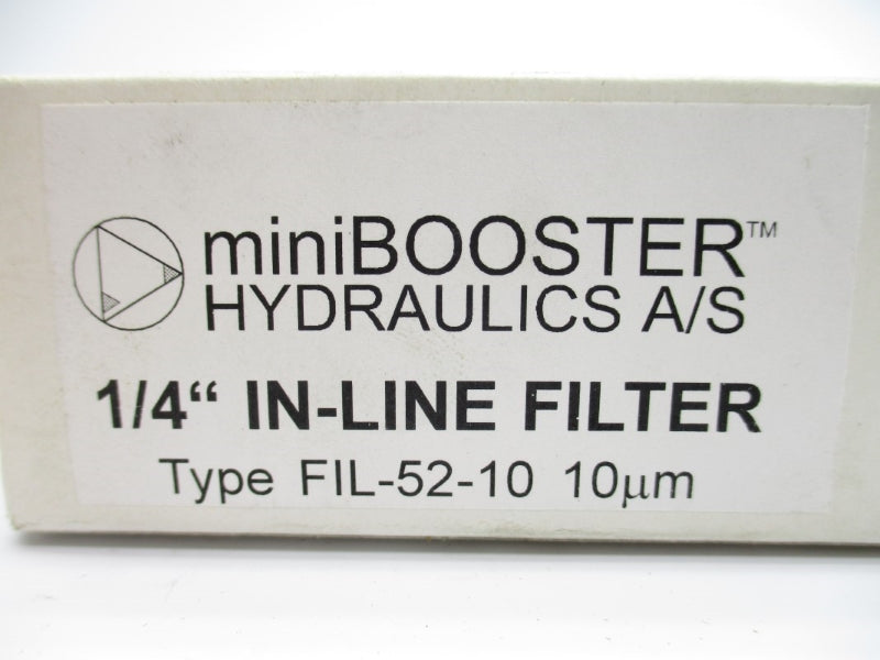 MINIBOOSTER HYDRAULICS FIL-52-10 5000PSI 1/4" NSMP