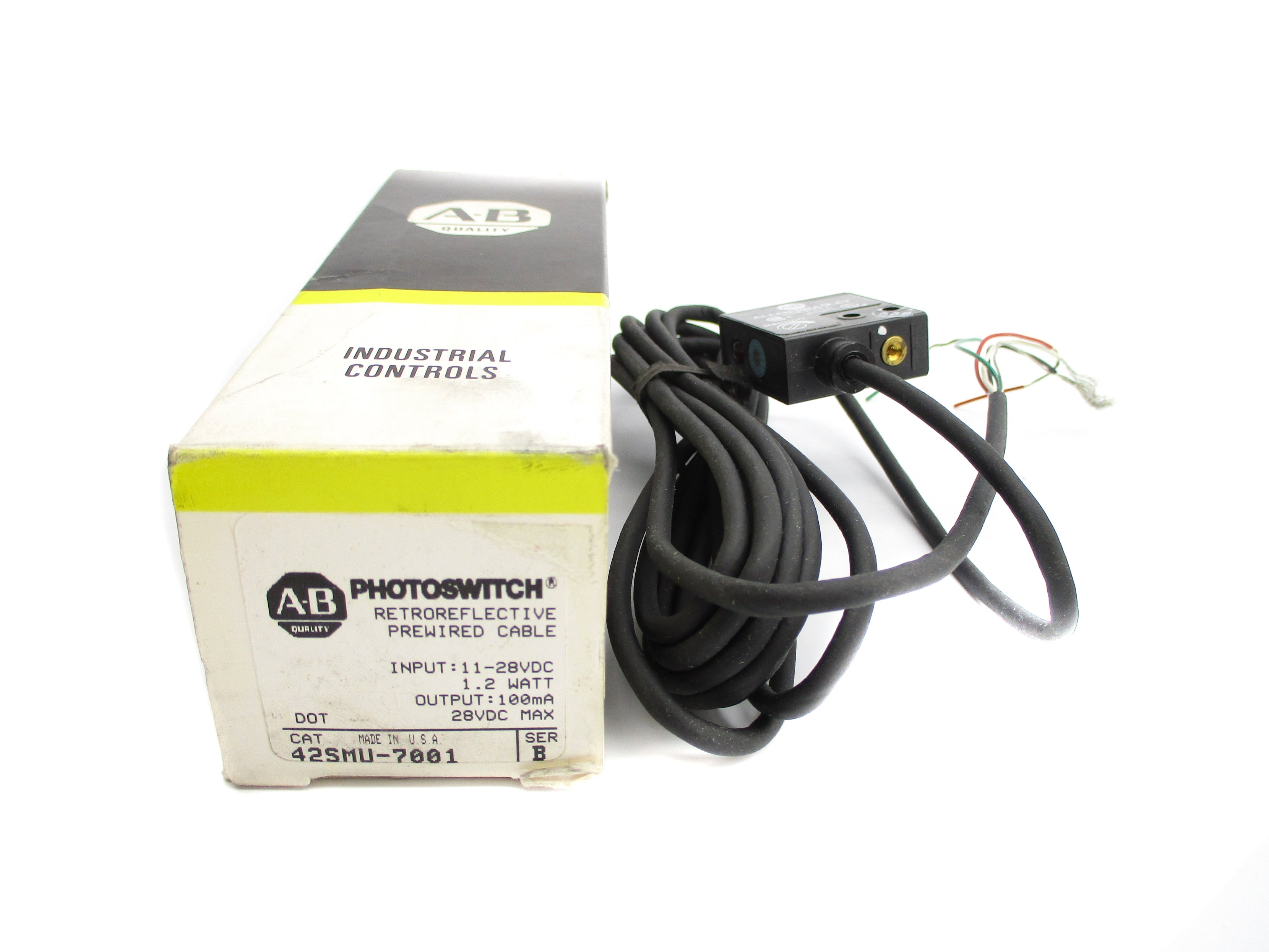 INDUSTRIAL SPARE PART 42SMU-7001 SER. B (BK/YL) NSMP