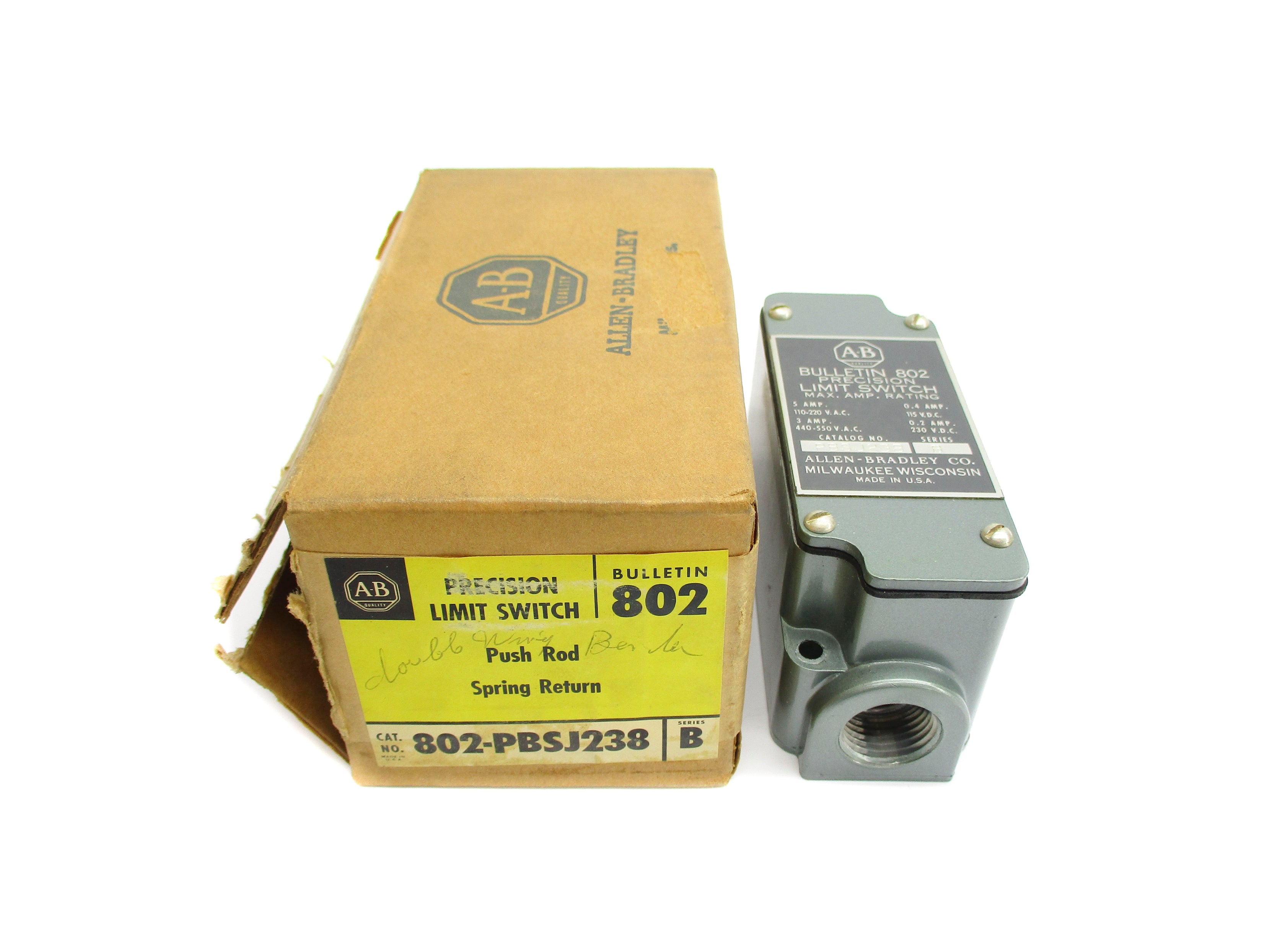 INDUSTRIAL SPARE PART 802-PBSJ238 SER. B 440-550VAC 3A (BR/YL) NSMP