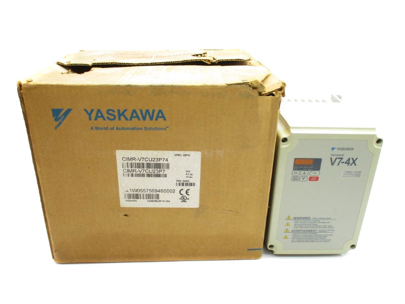 YASKAWA CIMR-V7CU23P7 23P74 230V 17.5A NSMP