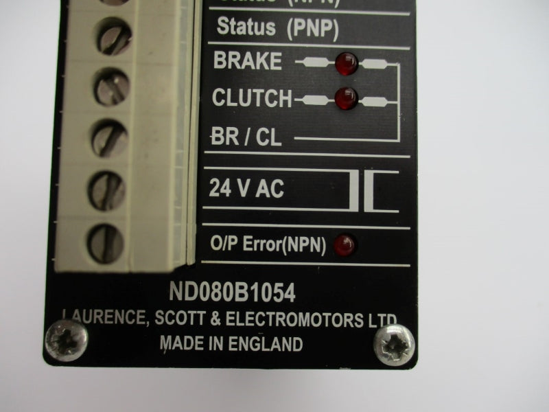 LAURENCE SCOTT & ELECTRONICS SRB3102 ND080B1054 24VAC UNMP