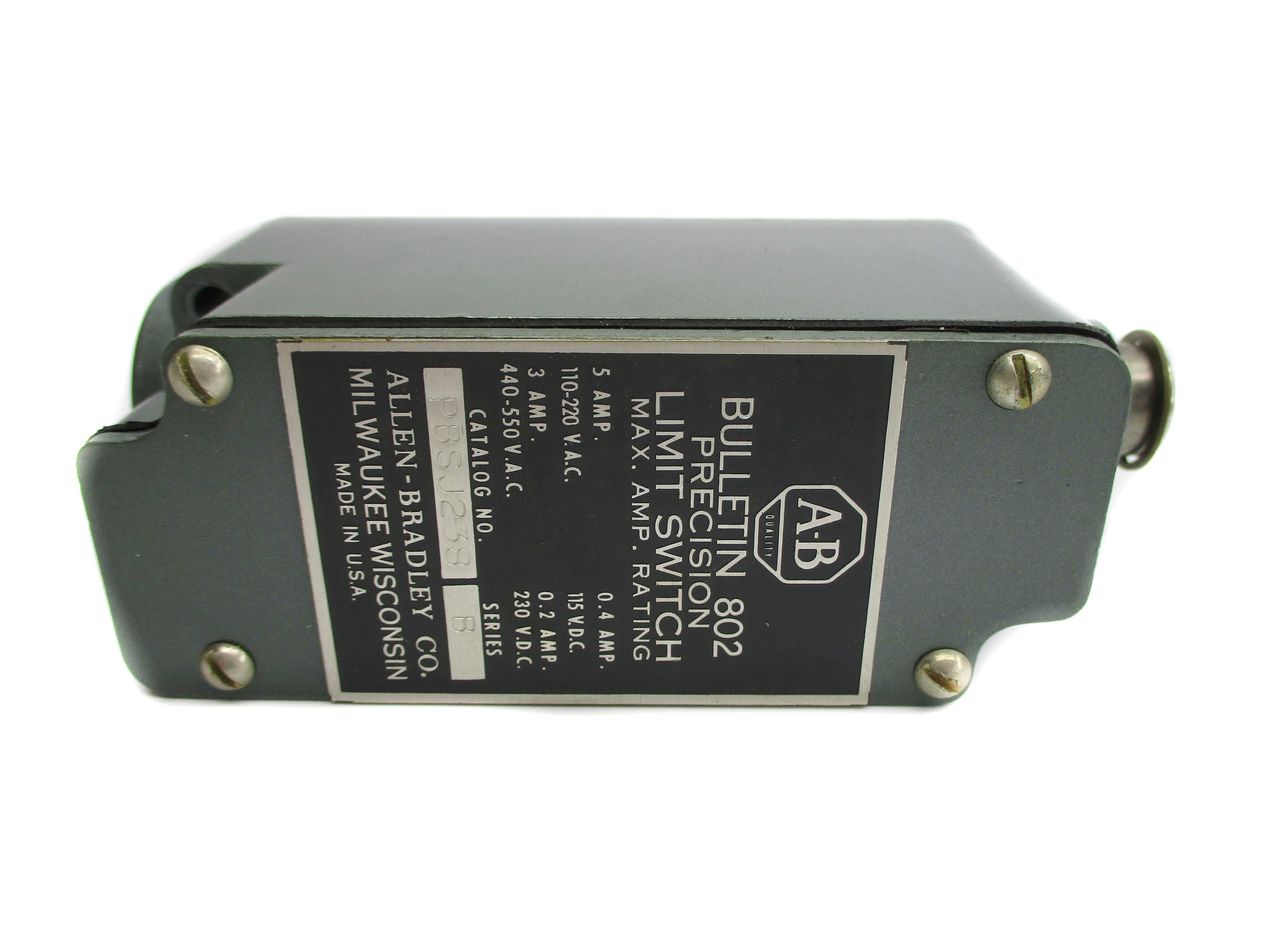 INDUSTRIAL SPARE PART 802-PBSJ238 SER. B 440-550VAC 3A (BR/YL) NSMP