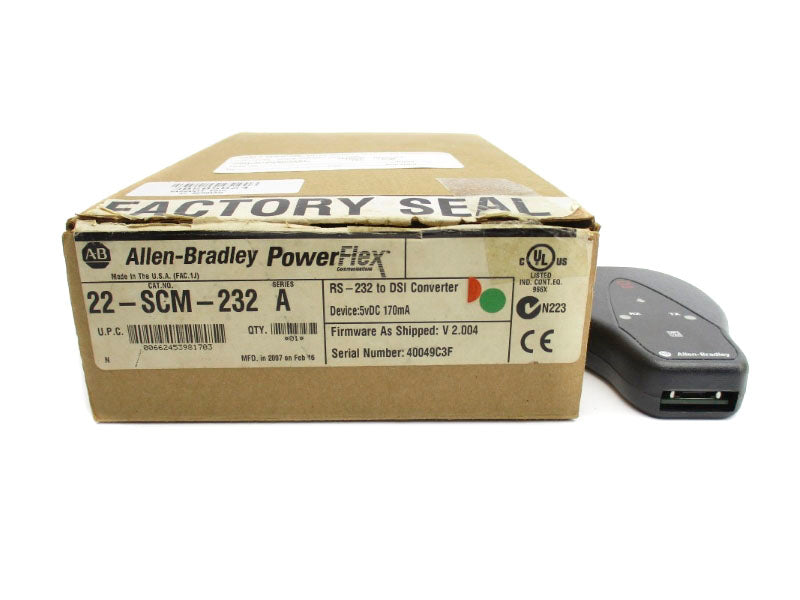 ALLEN BRADLEY 22-SCM-232 SER. A F/W V2.004 NSMP
