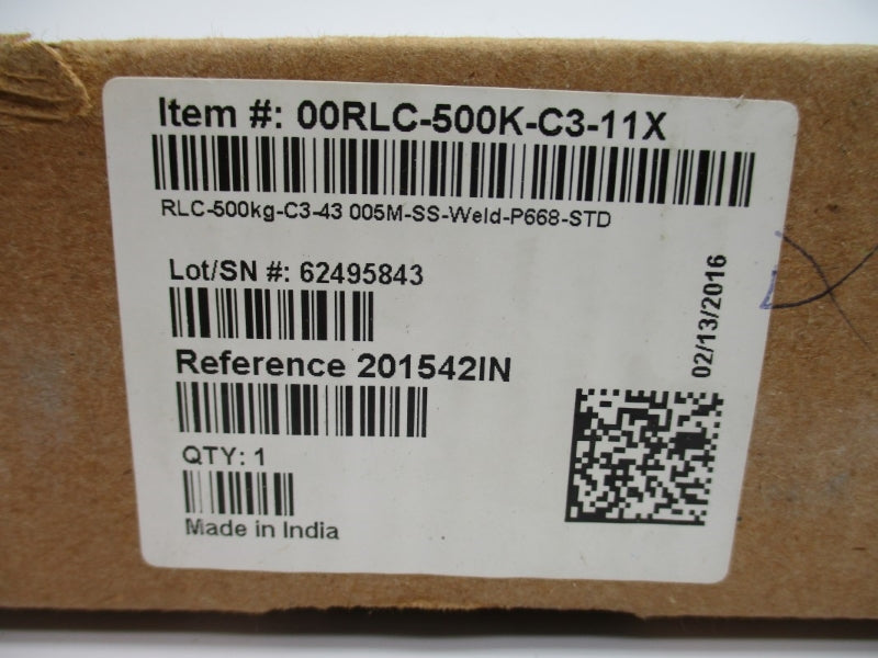 REVERE TRANSDUCERS RLC 00RLC-500K-C3-11X 500KG NSMP