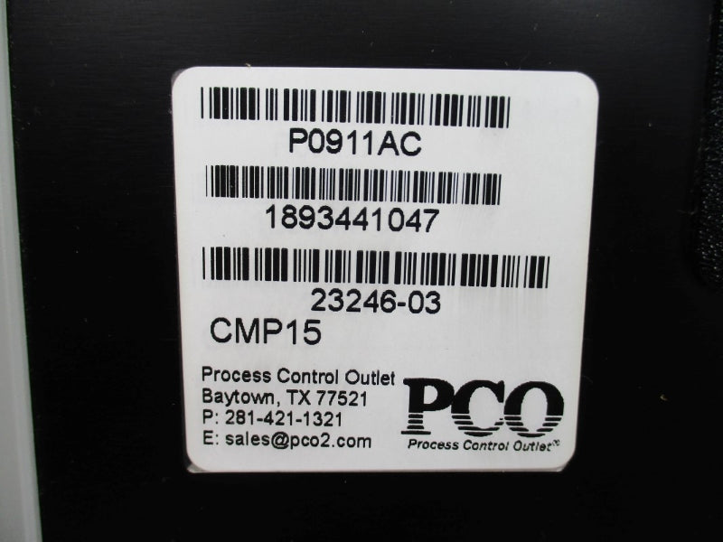 PROCESS CONTROL OUTLET P0911AC CMP15 NSNP