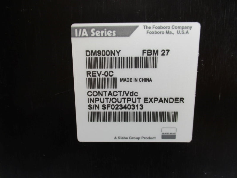 FOXBORO DM900NY FBM27 REV. 0C NSMP