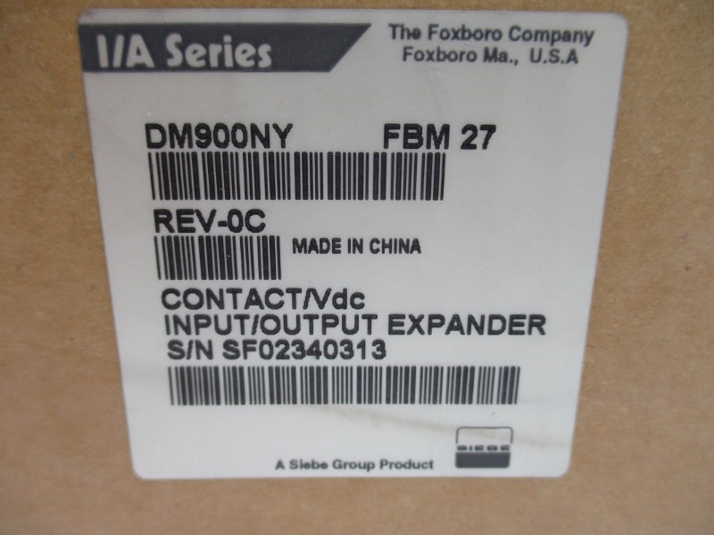FOXBORO DM900NY FBM27 REV. 0C NSMP