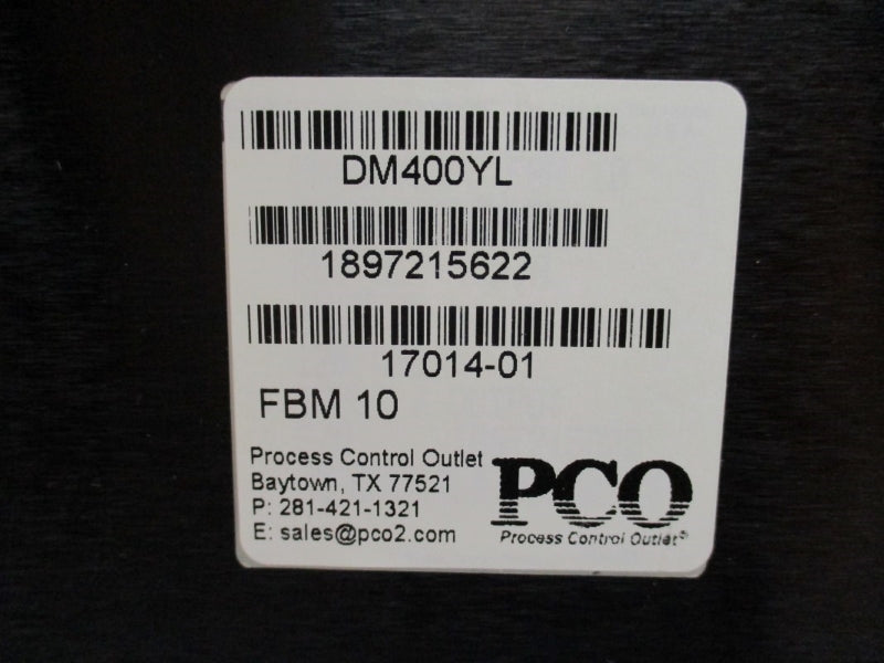PROCESS CONTROL OUTLET DM400YL FBM10 NSMP