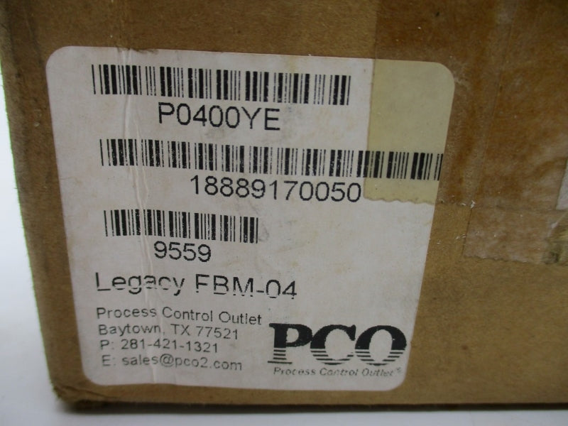 PROCESS CONTROL OUTLET P0400YE FBM-04 NSMP