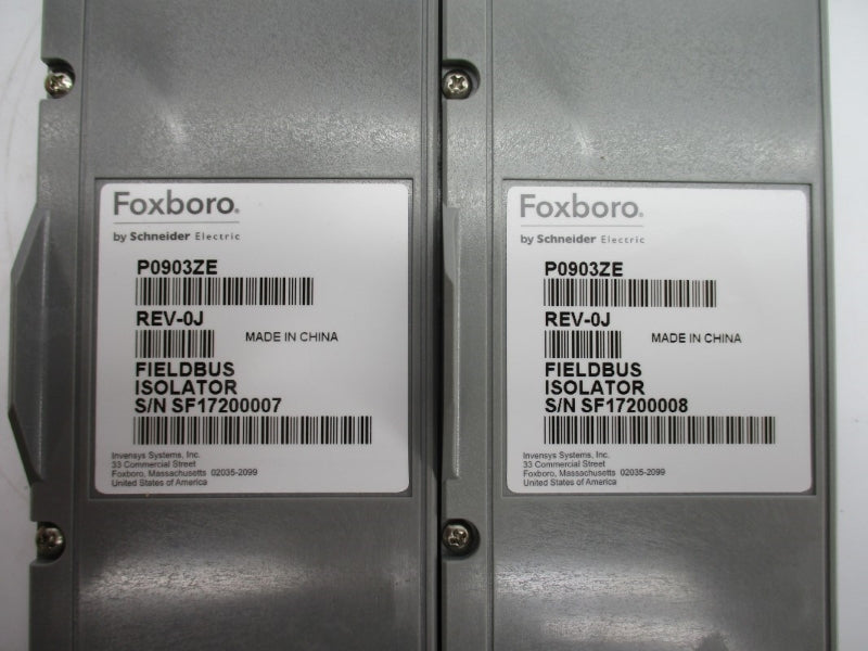 FOXBORO P0903ZE REV. 0J (PKG OF 2) NSMP