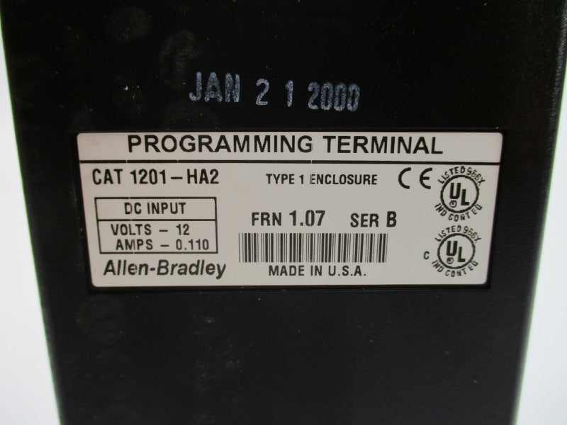 ALLEN BRADLEY 1201-HA2 SER. B 12V 0.110A F/W 1.07 NSMP
