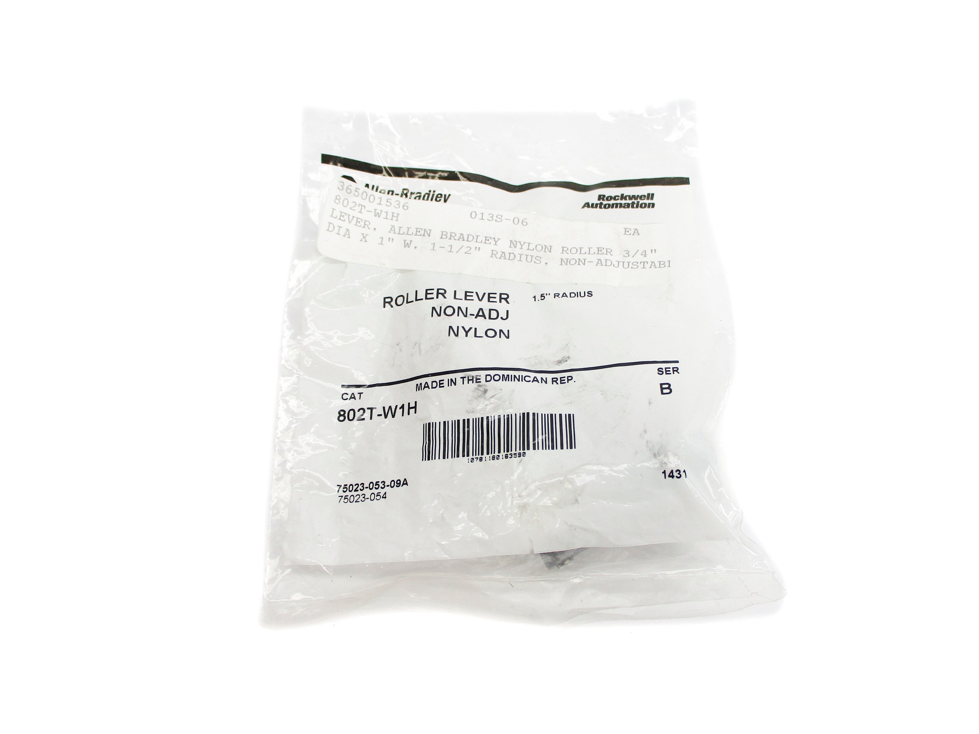 ALLEN BRADLEY 802T-W1H SER. B 1.5" NSMP