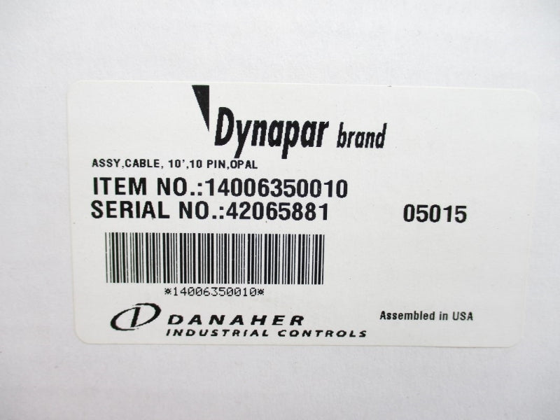 DYNAPAR 14006350010 10' NSMP