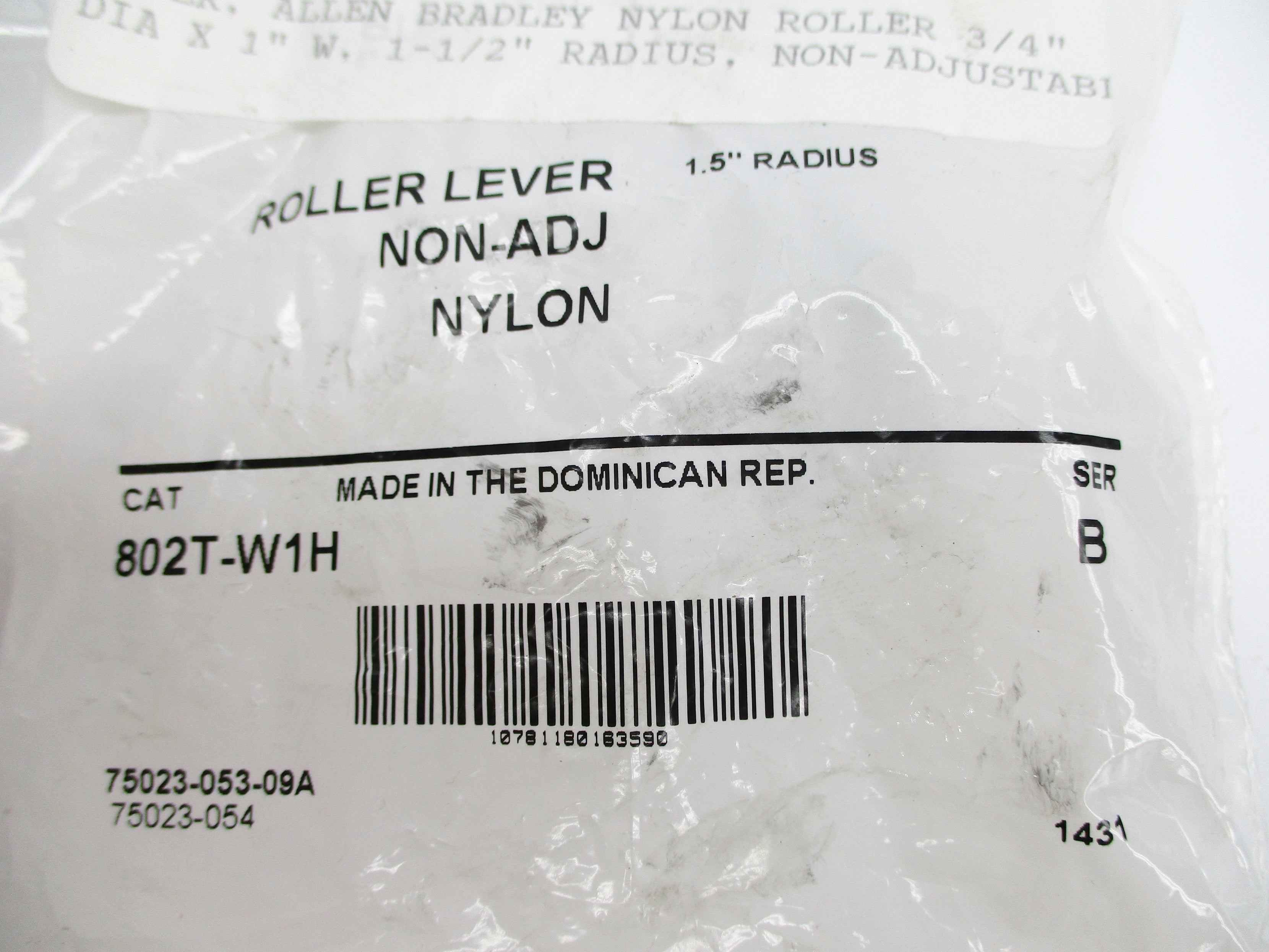 ALLEN BRADLEY 802T-W1H SER. B 1.5" NSMP