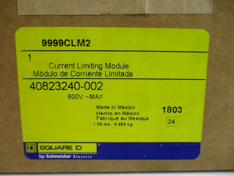 SQUARE D 9999CLM2 600V NSFS