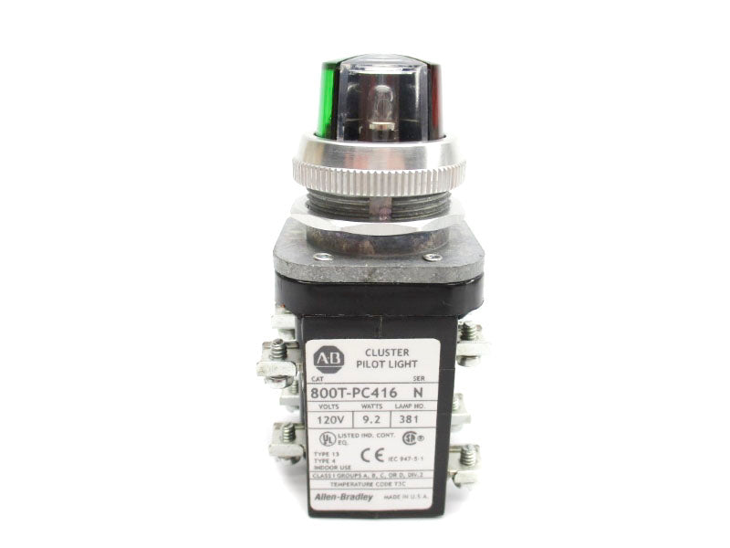 ALLEN BRADLEY 800T-PC416 SER. N 120V NSNP