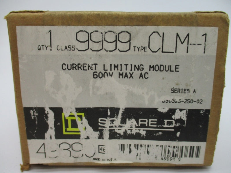 SQUARE D 9999CLM1 SER. A 600VAC NSFS