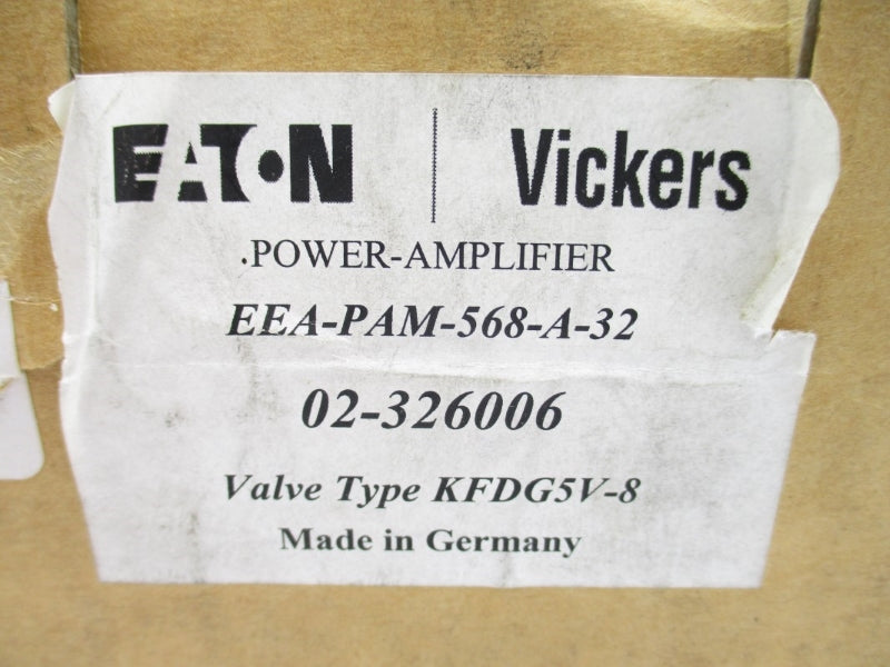 VICKERS EEA-PAM-568-A-32 02-326006 NSMP
