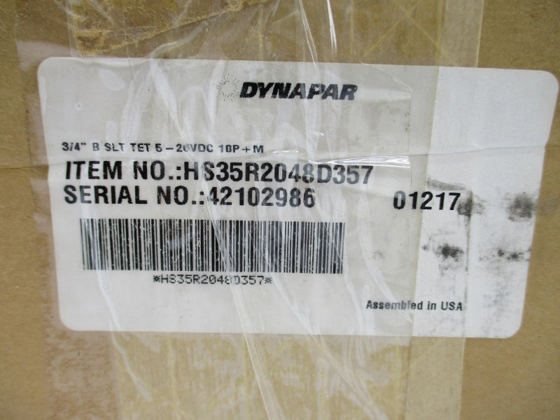 DYNAPAR HS35R2048D357 5-26VDC 3/4" NSMP