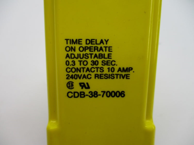 TE CONNECTIVITY CDB-38-70006 120VAC 10A 0.3-30S NSMP