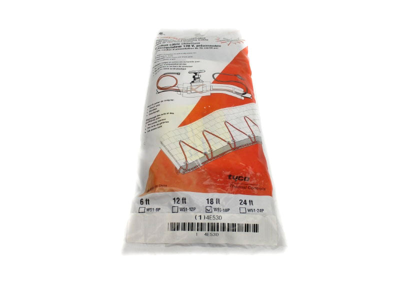 RAYCHEM W51-18P 120V 18' NSMP