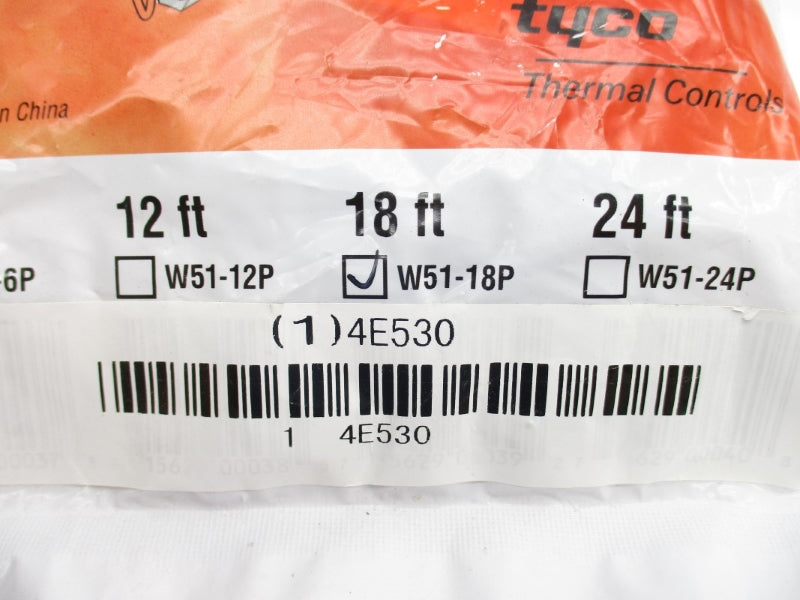 RAYCHEM W51-18P 120V 18' NSMP