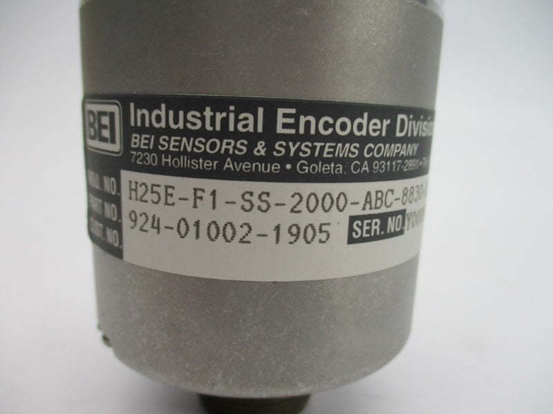 BEI H25E-F1-SS-2000-ABC-8830-LED-EM16 924-01002-1905 5VDC NSNP