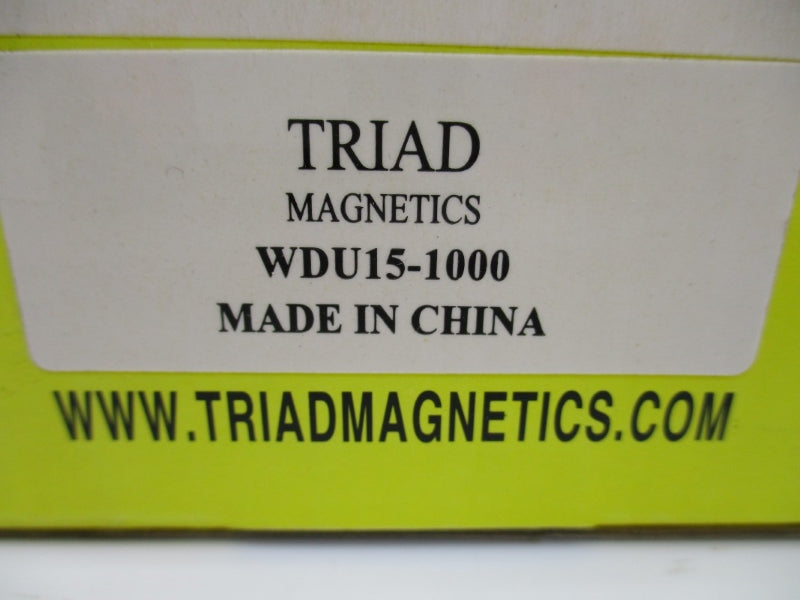 TRIAD WDU15-1000 120VAC NSMP