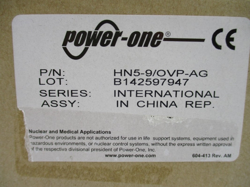 POWER ONE HN5-9/OVP-AG 230/240VAC 2A NSMP