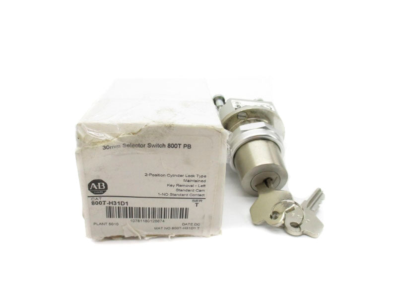 ALLEN BRADLEY 800T-H31D1 SER. T (WH) NSMP