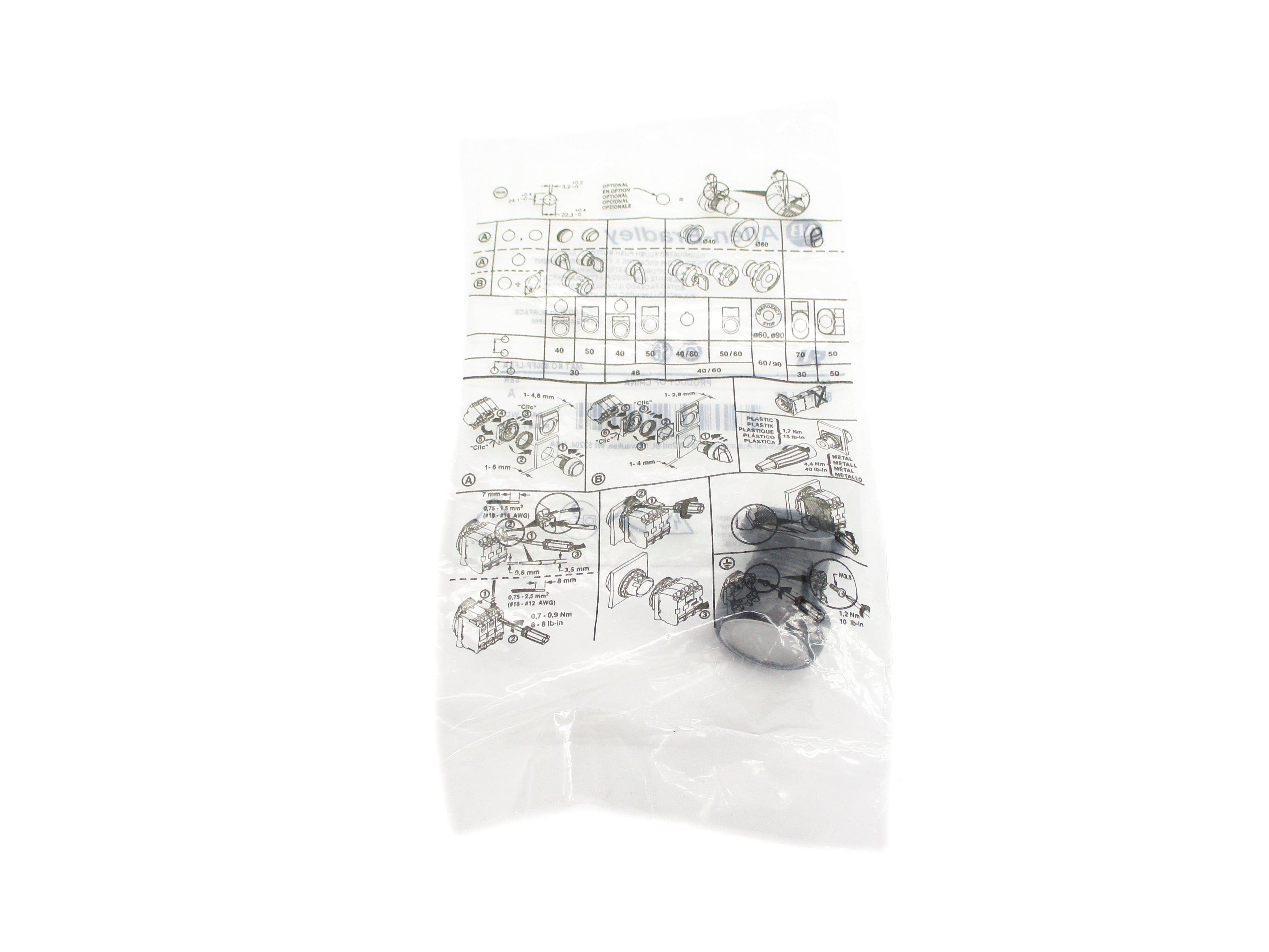 ALLEN BRADLEY 800FP-LF7 SER. A NSMP