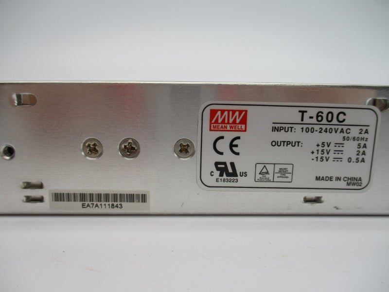 MEANWELL T-60C 100-240VAC 5A NSMP