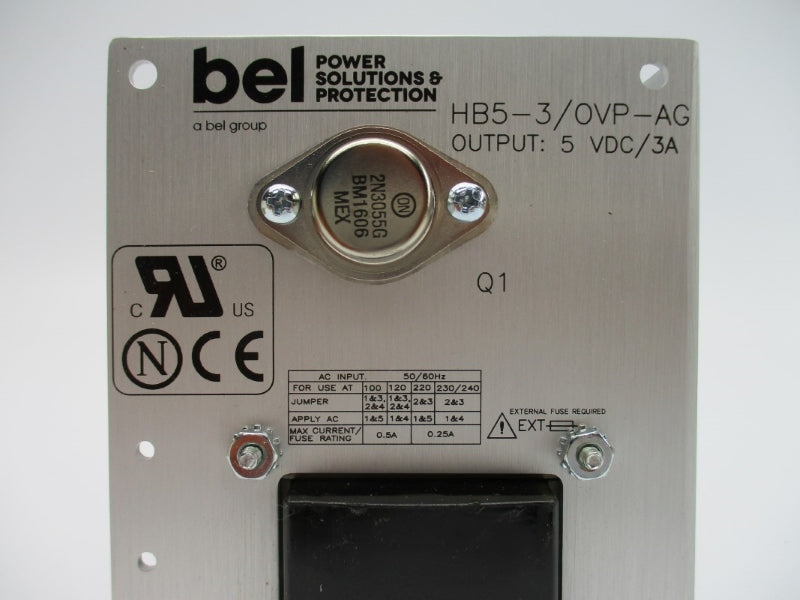 BEL HB5-3/OVP-AG 230/240VAC 0.25A NSMP