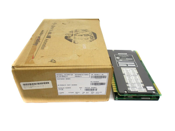 ALLEN BRADLEY 1771-QB SER. C F/W B 5VDC 1.6A REMAN