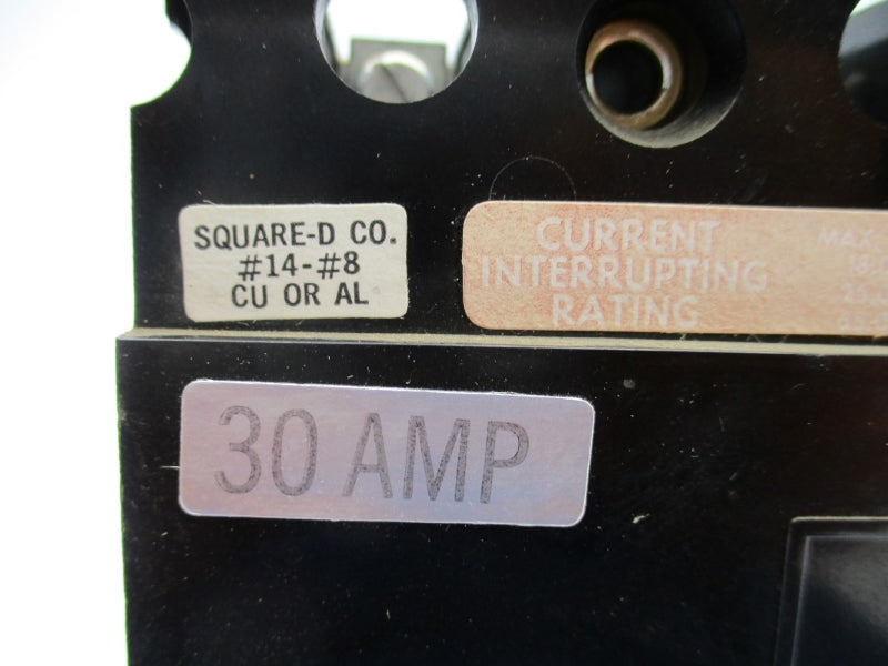 SQUARE D FAL36030 600VAC 30A NSNP
