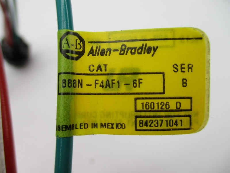 ALLEN BRADLEY 888N-F4AF1-6F SER. B 600VAC/DC 10A NSNP