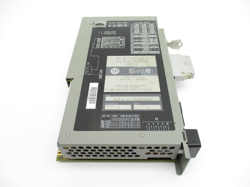 ALLEN BRADLEY 1785-L40L SER. B F/W B 5VDC 3.3A UNMP