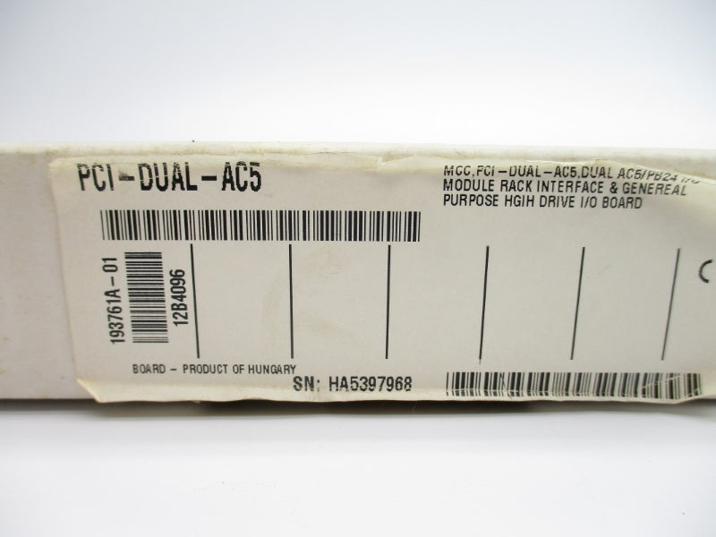 INDUSTRIAL MRO PCI-DUAL-AC5 NSMP