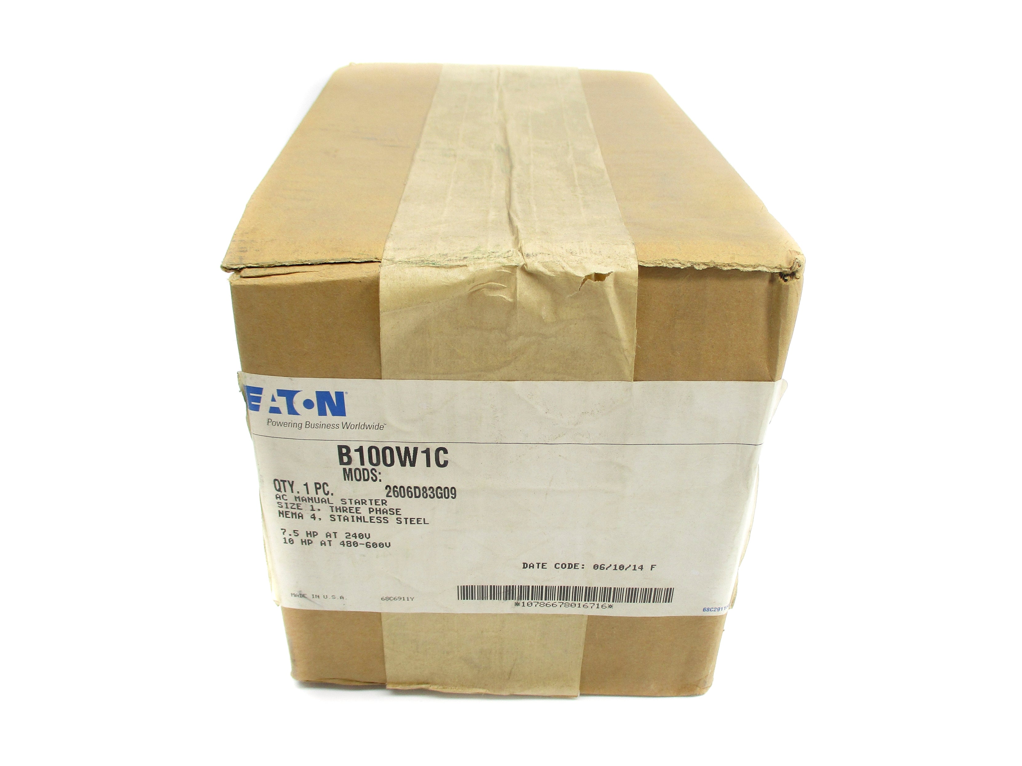 EATON B100W1C NSFS