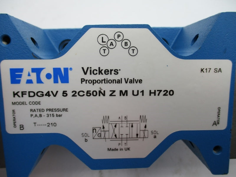 EATON KFDG4V52C50NZMU1H720 2.7A NSNP