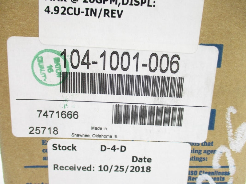 EATON 104-1001-006 NSFS