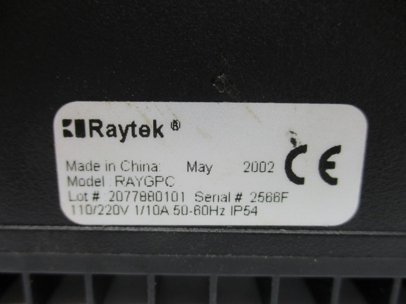 RAYTEK RAYGPC 110/120V 1/10A NSNP