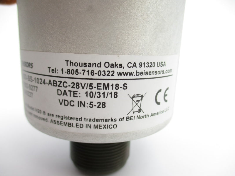 BEI SENSORS H25D-SS-1024-ABZC-28V/5-EM18-S 01002-9277 5-28VDC NSNP