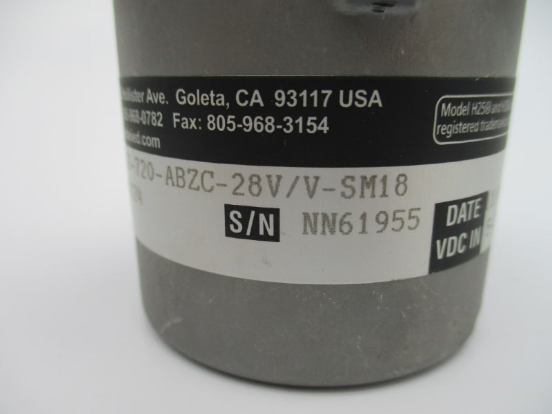 BEI XH25D-SS-720-ABZC-28V/V-SM18 01002-8124 5-28VDC NSNP