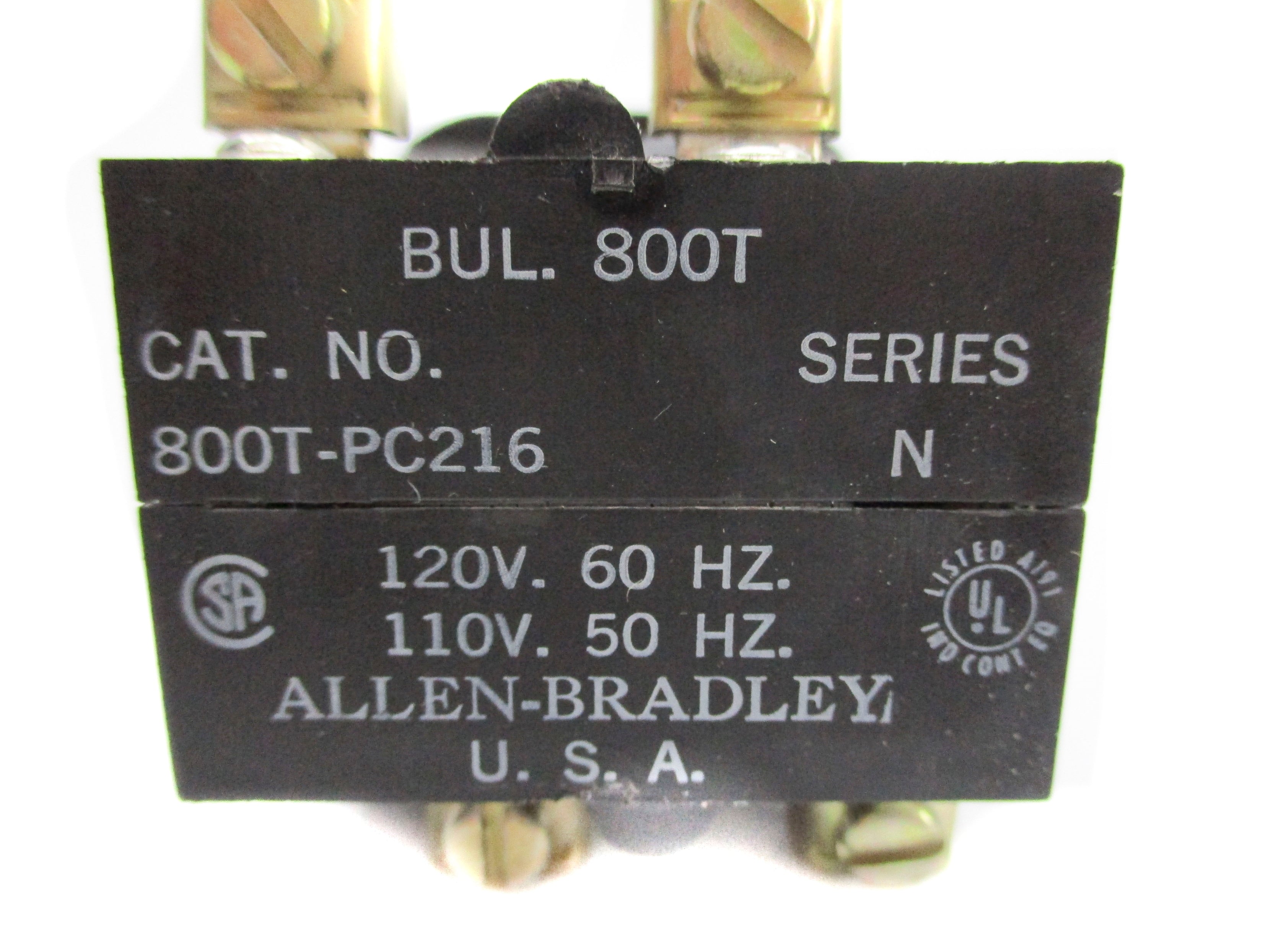 ALLEN BRADLEY 800T-PC216 SER. N (AS PICTURED) NSNP